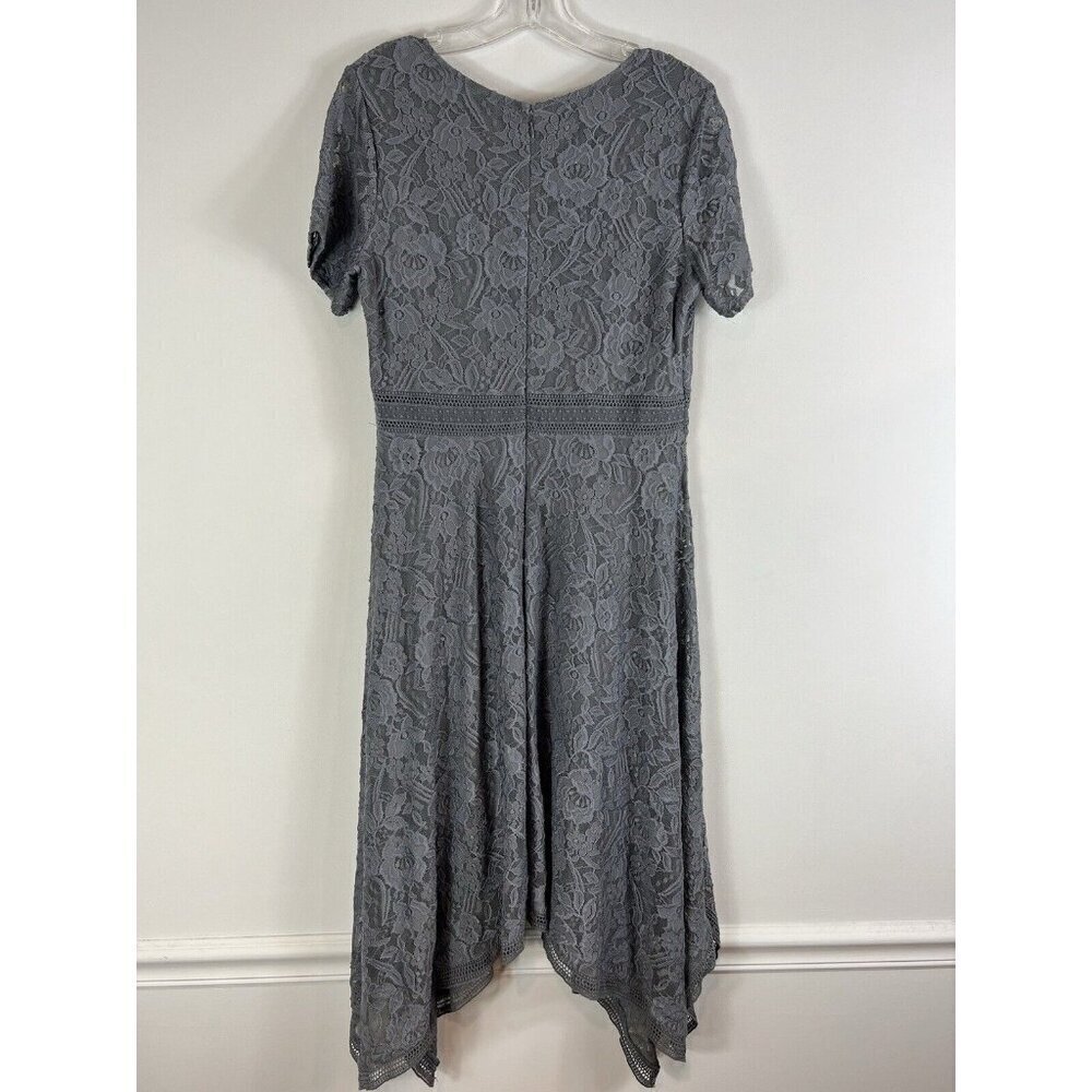 Lauren Conrad Vintage Inspired Lace Embroidered Fairy Dress Cottagecore Retro 12 - Picture 2 of 7